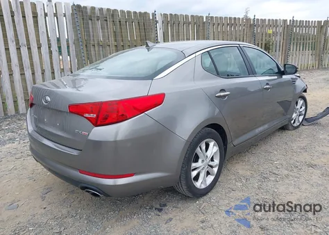 2012 Kia Optima Ex из США, поврежденный, VIN 5XXGN4A78CG080766